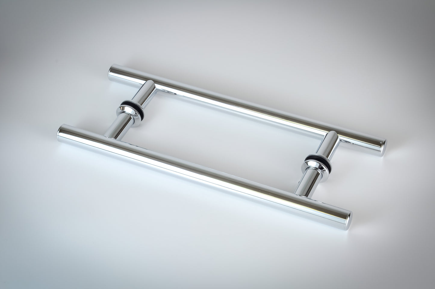 8" Ladder Pull Solid Brass Back to Back Handles - For Glass Shower Doors