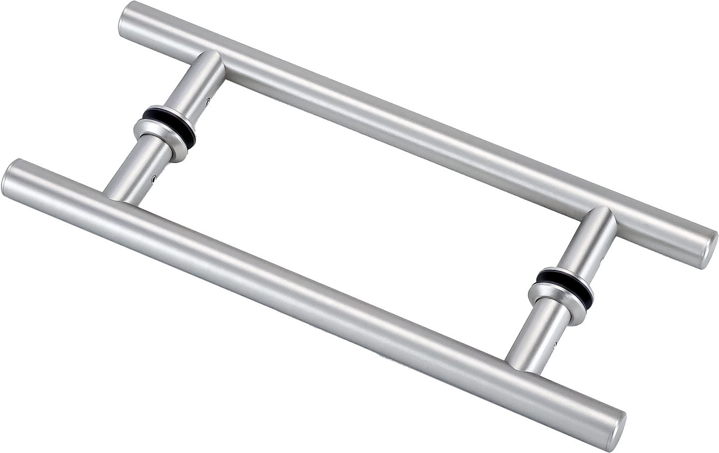 8" Ladder Pull Solid Brass Back to Back Handles - For Glass Shower Doors