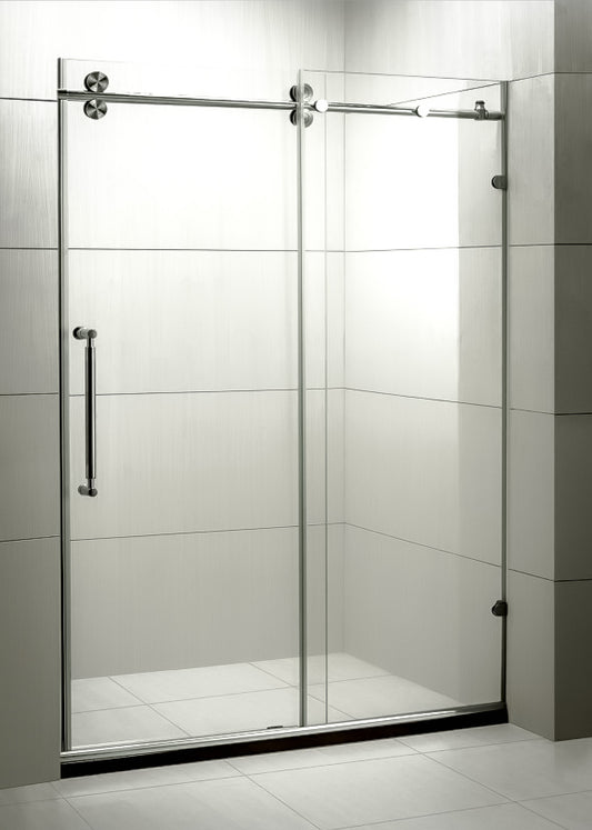 FULLY INSTALLED Unovero Series Single Sliding Door Shower Door System
