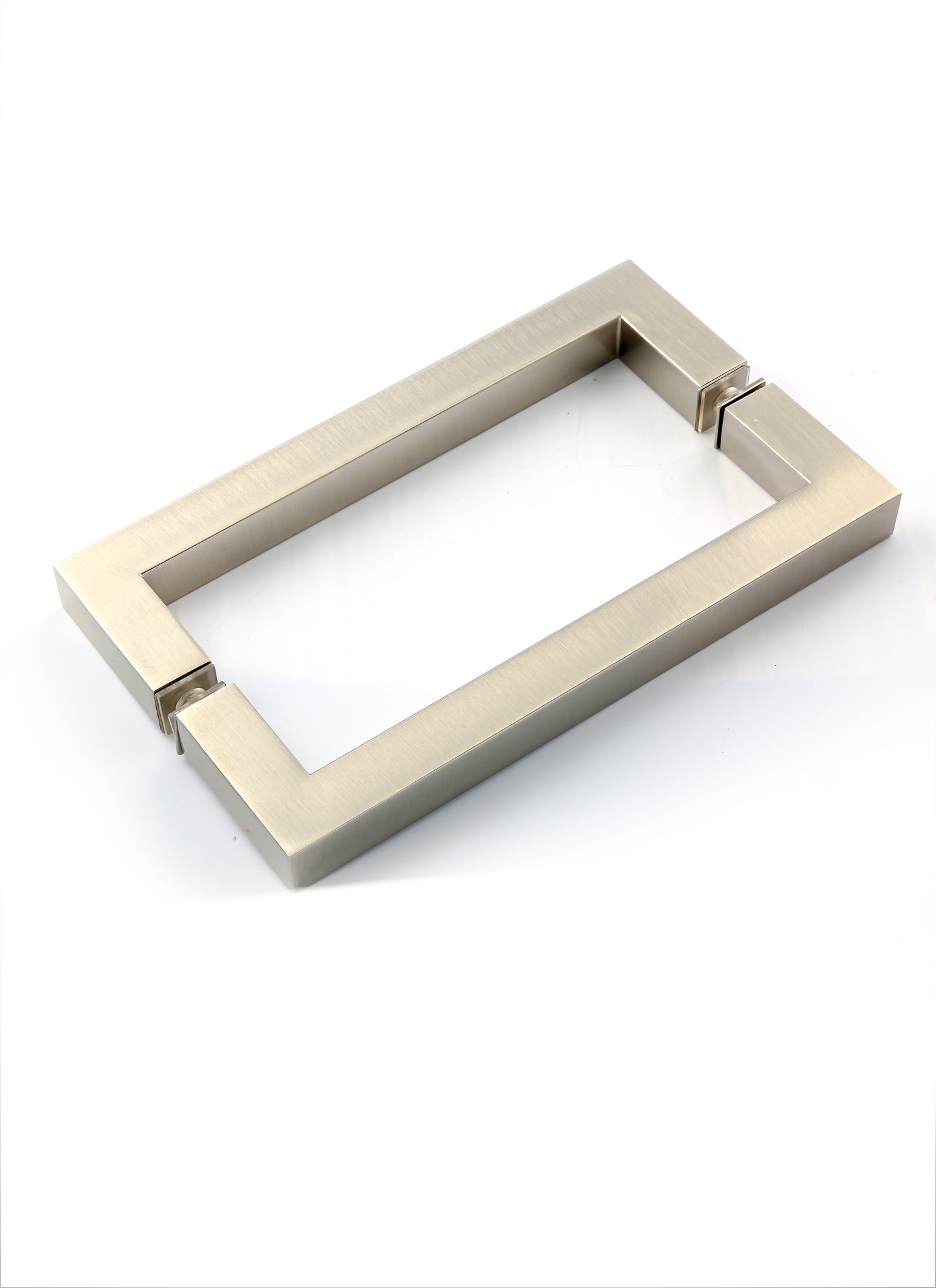 8" Square Style Back-to-Back Handles - For Glass Shower Doors
