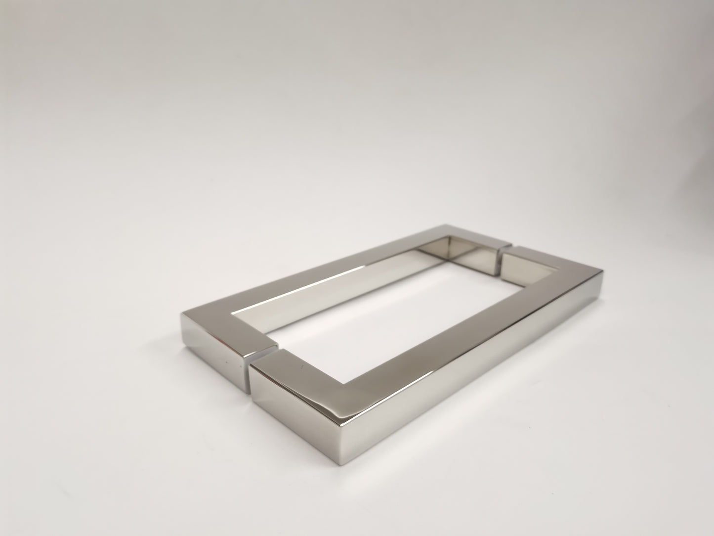 8" Square Style Back-to-Back Handles - For Glass Shower Doors