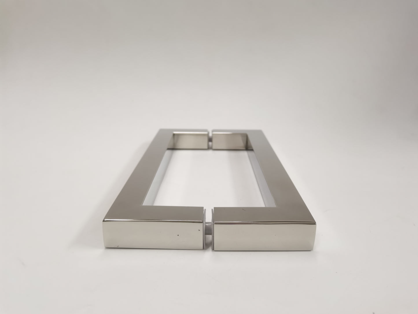 8" Square Style Back-to-Back Handles - For Glass Shower Doors