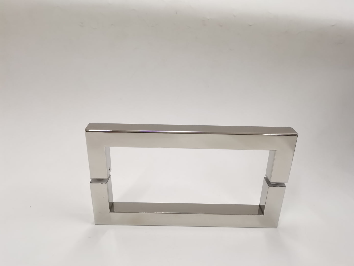 8" Square Style Back-to-Back Handles - For Glass Shower Doors