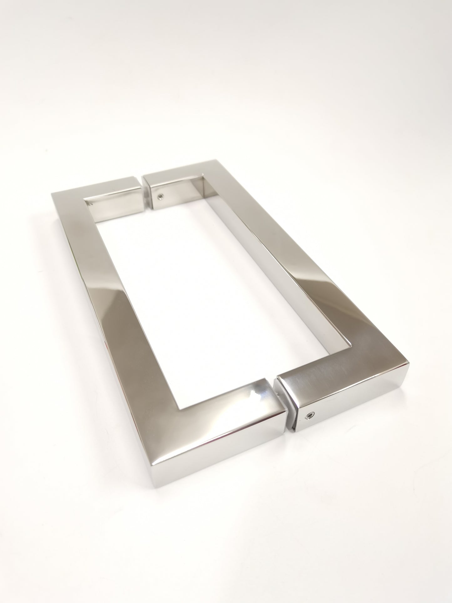 8" Square Style Back-to-Back Handles - For Glass Shower Doors