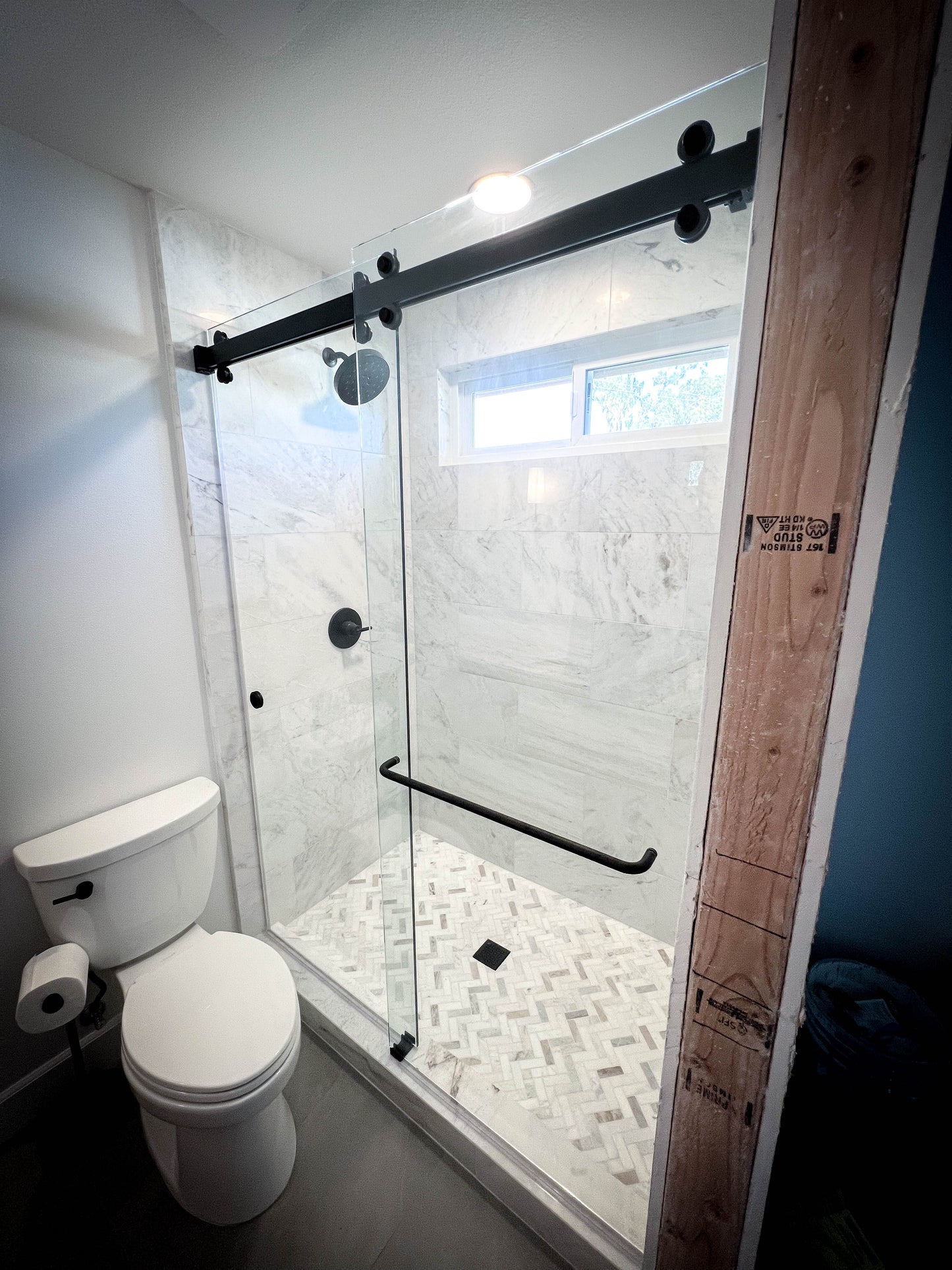 Duovero Series Double Door Sliding Shower Door System
