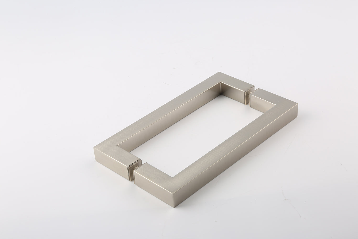 8" Square Style Back-to-Back Handles - For Glass Shower Doors