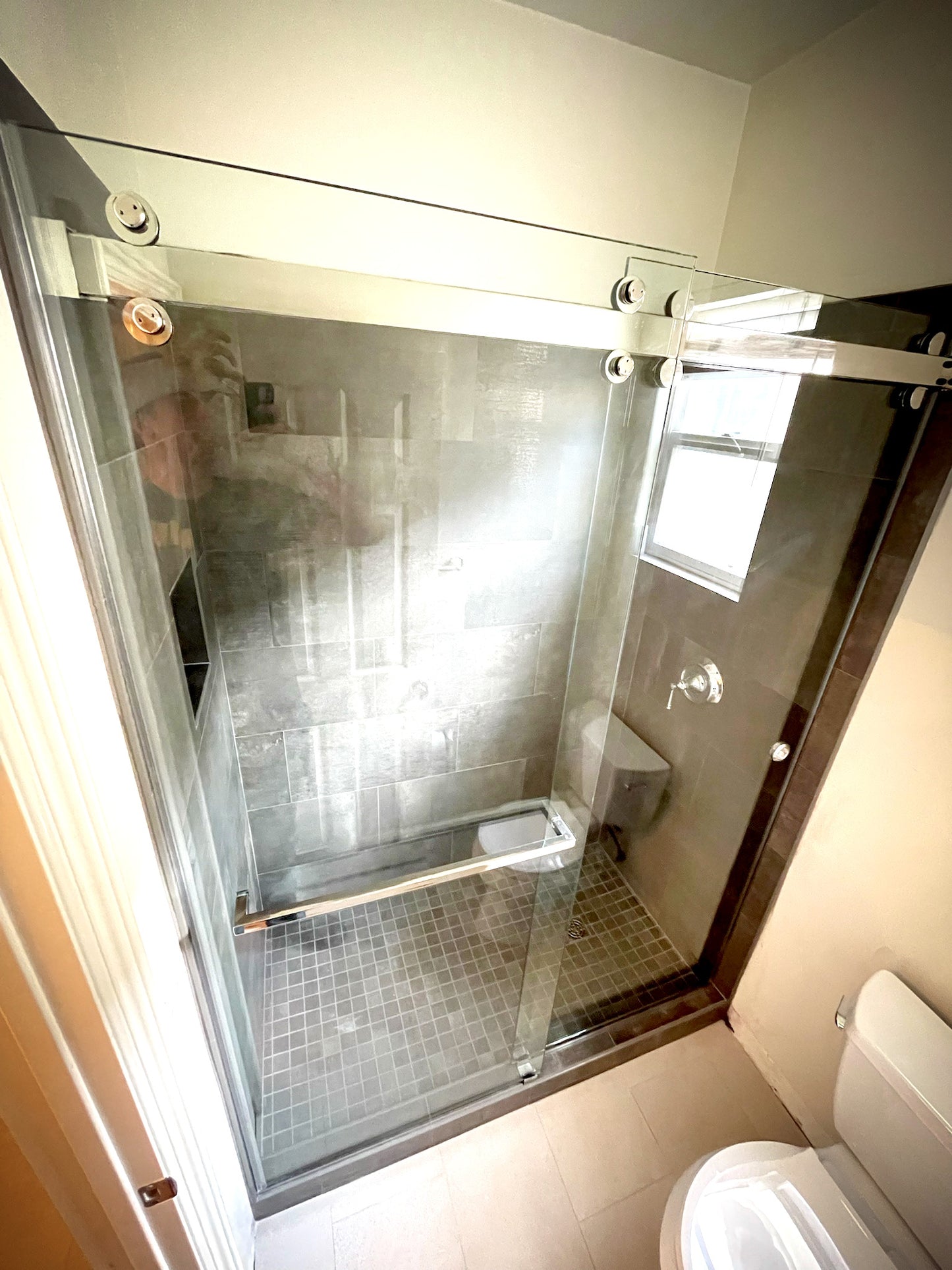 Duovero Series Double Door Sliding Shower Door System